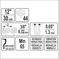 YT-84949 YATO Lant pentru drujbe lungime 12",..